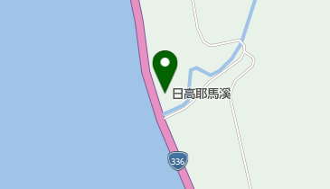 日高耶馬溪の地図画像