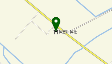 神恵川神社の地図画像