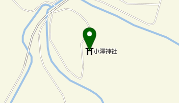 小澤神社の地図画像
