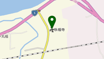 永福寺の地図画像