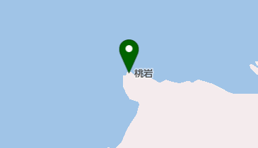 桃岩の地図画像
