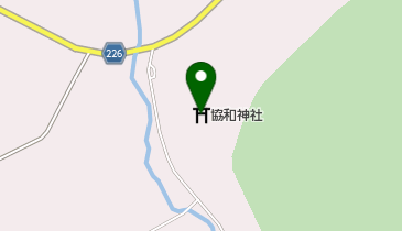 協和神社の地図画像