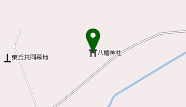 八幡神社の地図画像