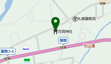 花岡神社の地図画像