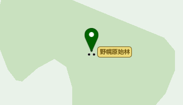 野幌原始林の地図画像