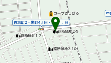 遮断緑地2-9の地図画像