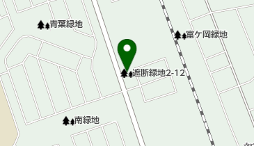 遮断緑地2-12の地図画像