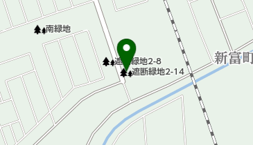 遮断緑地2-14の地図画像