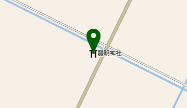 豊明神社の地図画像