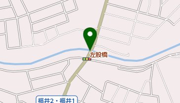 左股橋の地図画像