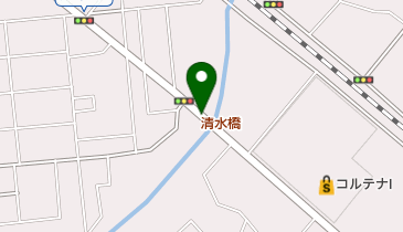 清水橋の地図画像