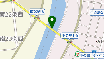 南二十二条大橋の地図画像