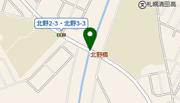 北野橋の地図画像