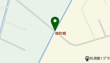 横町橋の地図画像