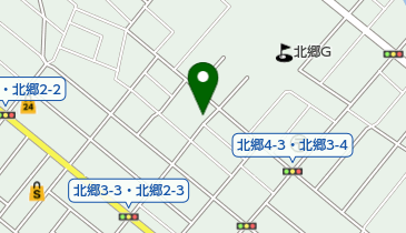 七面宮の地図画像