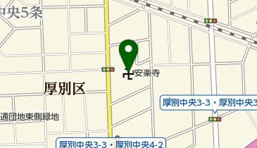 安楽寺の地図画像