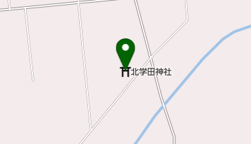 北学田神社の地図画像