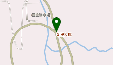 朝里大橋の地図画像