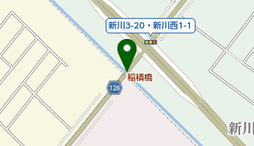 稲積橋の地図画像