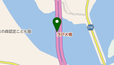 茨戸大橋の地図画像