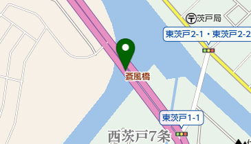 蒼風橋の地図画像