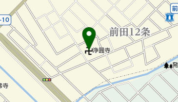 浄圓寺の地図画像