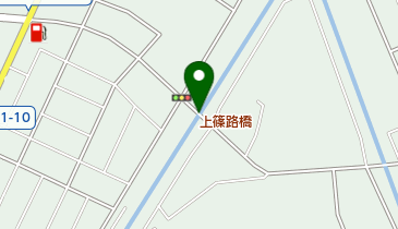 上篠路橋の地図画像