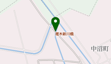 雁木新川橋の地図画像