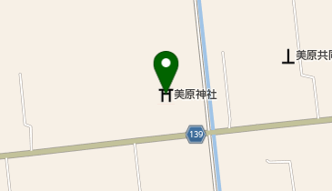 美原神社の地図画像