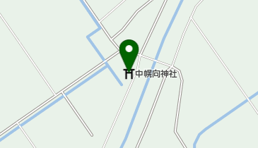 中幌向神社の地図画像