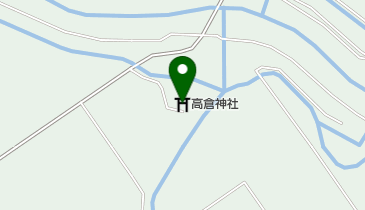 高倉神社の地図画像