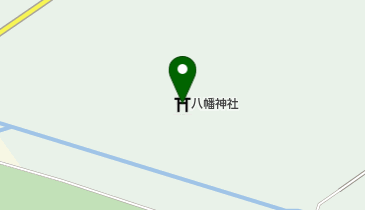 八幡神社の地図画像