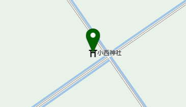 小西神社の地図画像
