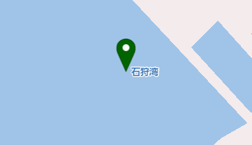石狩湾の地図画像