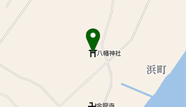 八幡神社の地図画像