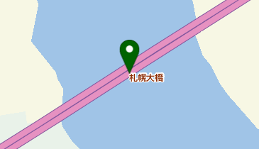 札幌大橋の地図画像