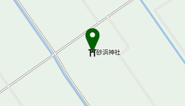 砂浜神社の地図画像