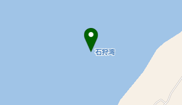 石狩湾の地図画像
