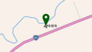 本覚寺の地図画像