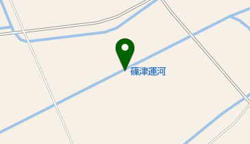 篠津運河の地図画像