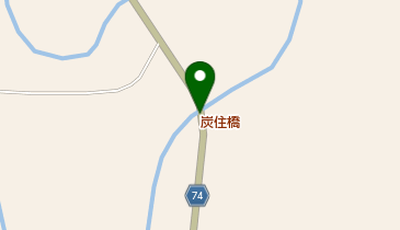 炭住橋の地図画像