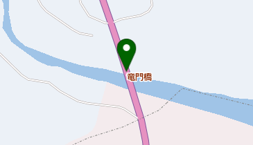 竜門橋の地図画像
