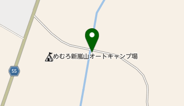 嵐山橋の地図画像