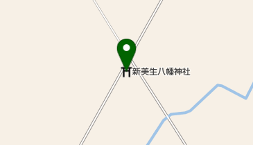 新美生八幡神社の地図画像