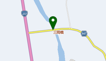 三岡橋の地図画像