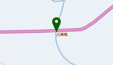 占瀬橋の地図画像