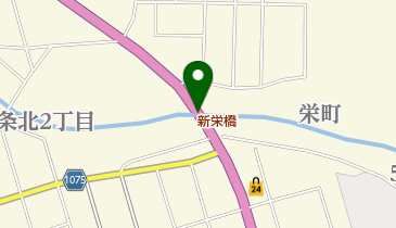新栄橋の地図画像