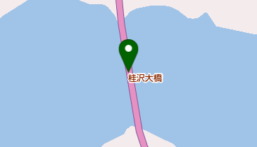 桂沢大橋の地図画像