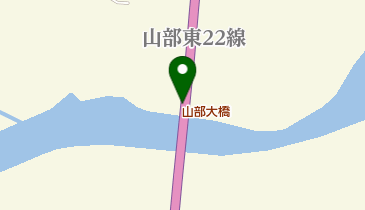 山部大橋の地図画像