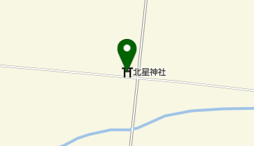北星神社の地図画像